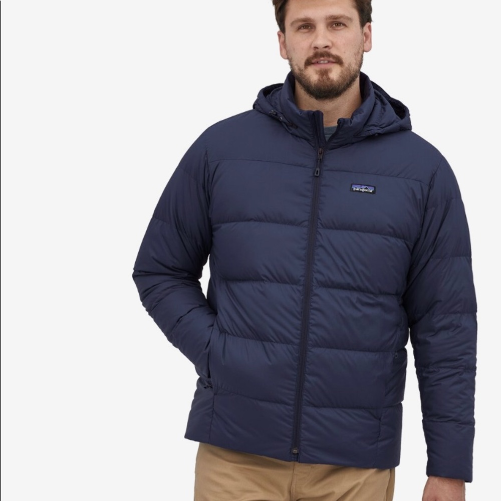 Patagonia Silent Down Hoody - Navy